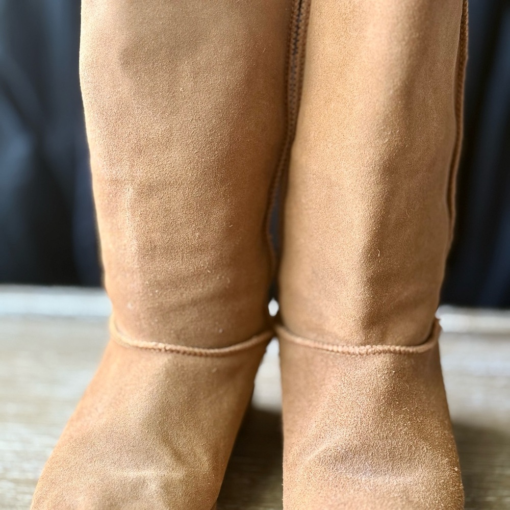 Skechers SKCH 3 women’s suede wedge boots - Picture 2 of 8
